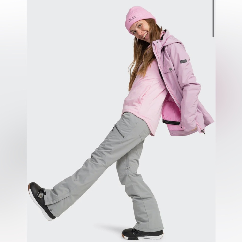 Roxy Technical Snow Pants Heather Grey